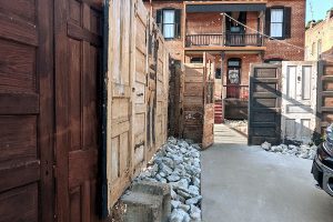 Entrance to Brick House of Washington
